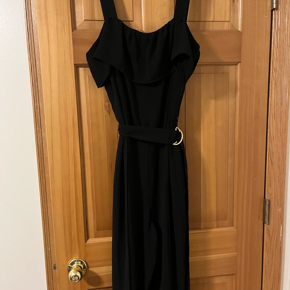 Apt. 9 Black Scoop Neck romper